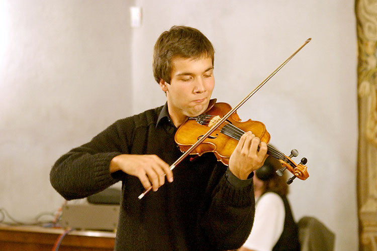 Final Concert of International Master Courses, concert hall, 27th August 2006, Zlatá Koruna Royal Music Festival, photo: © 2006 Lubor Mrázek