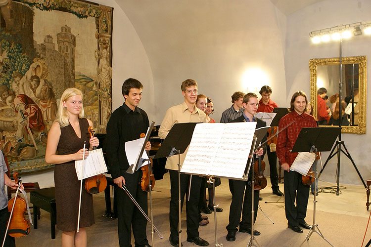 Schlusskonzert internationaler Meisterkurse, Konzertsaal, 27.8.2006, Königliches Musikfestival Zlatá Koruna, Foto: © 2006 Lubor Mrázek