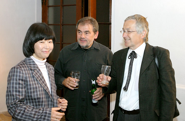 Vlach´s Quartet Praha, Naoko Knopp Nagaoka (Japan) - piano, concert hall, 2th September 2006, Zlatá Koruna Royal Music Festival, photo: © 2006 Lubor Mrázek