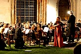 Philharmonic Orchestra České Budějovice, conductor - David Švec, Nadia Ladkany - mezzosoprano, Paradisiac Courtyard, 7th September 2006, Zlatá Koruna Royal Music Festival, photo: © 2006 Lubor Mrázek 