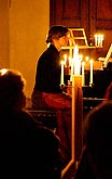 Monika Knoblochová - Hapsichord recital, Abbey - Entrance Hall, 12th September 2006, Zlatá Koruna Royal Music Festival, photo: © 2006 Lubor Mrázek 