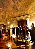 Vocal Chorus Dyškanti, artistic director - Martin Horyna, Abbey - Entrance Hall, 14th September 2006, Zlatá Koruna Royal Music Festival, photo: © 2006 Lubor Mrázek 