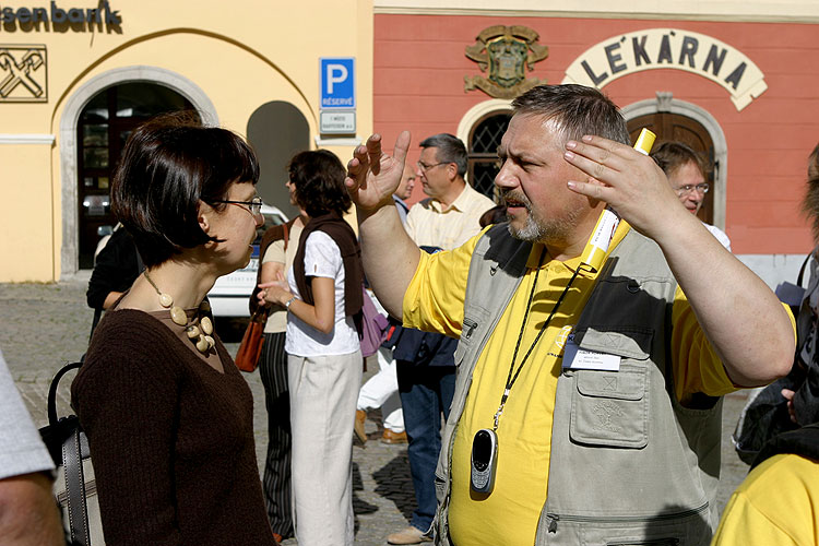 Organizace akce, Den s handicapem - Den bez bariér, 9. a 10. září 2006, foto: © 2006 Lubor Mrázek