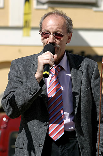 Treffen der Partnerstädte Hauzenberg, Vöcklabruck, Slovenj Gradec und Český Krumlov, Tag mit Handicap - Tag ohne Barrieren, 9. und 10. September 2006, Foto: © 2006 Lubor Mrázek