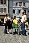 Treffen der Partnerstädte Hauzenberg, Vöcklabruck, Slovenj Gradec und Český Krumlov, Tag mit Handicap - Tag ohne Barrieren, 9. und 10. September 2006, Foto: © 2006 Lubor Mrázek 