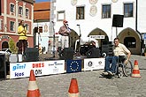 Treffen der Partnerstädte Hauzenberg, Vöcklabruck, Slovenj Gradec und Český Krumlov, Tag mit Handicap - Tag ohne Barrieren, 9. und 10. September 2006, Foto: © 2006 Lubor Mrázek 