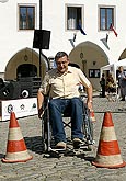 Treffen der Partnerstädte Hauzenberg, Vöcklabruck, Slovenj Gradec und Český Krumlov, Tag mit Handicap - Tag ohne Barrieren, 9. und 10. September 2006, Foto: © 2006 Lubor Mrázek 