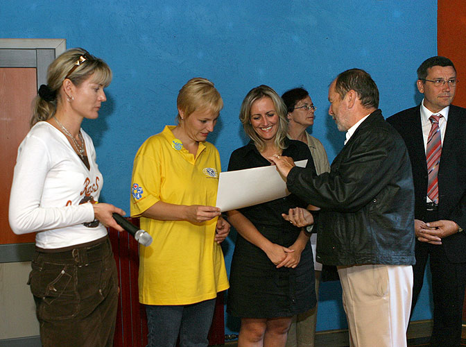 Treffen der Partnerstädte Hauzenberg, Vöcklabruck, Slovenj Gradec und Český Krumlov, Tag mit Handicap - Tag ohne Barrieren, 9. und 10. September 2006, Foto: © 2006 Lubor Mrázek