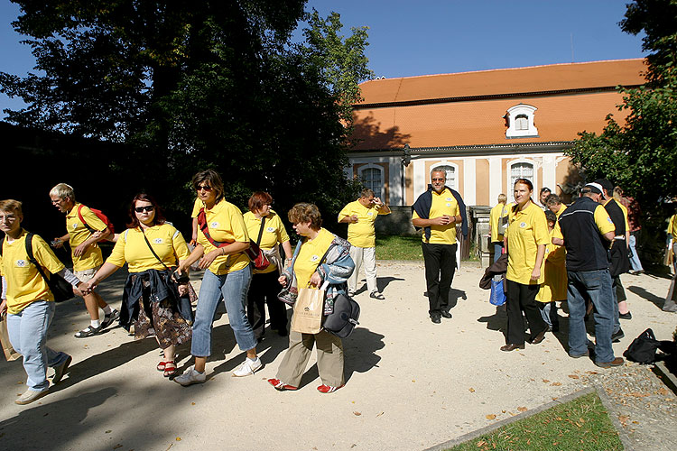 Besuch der Partner und Leuten mit Behinderungen von Oberösterreich, Tag mit Handicap - Tag ohne Barrieren, 9. und 10. September 2006, Foto: © 2006 Lubor Mrázek