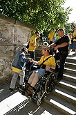 Besuch der Partner und Leuten mit Behinderungen von Oberösterreich, Tag mit Handicap - Tag ohne Barrieren, 9. und 10. September 2006, Foto: © 2006 Lubor Mrázek 