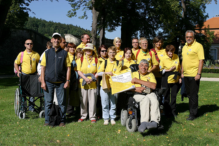 Návštěva partnerů a handicapovaných z Horního Rakouska, Den s handicapem - Den bez bariér, 9. a 10. září 2006, foto: © 2006 Lubor Mrázek