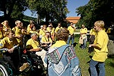 Návštěva partnerů a handicapovaných z Horního Rakouska, Den s handicapem - Den bez bariér, 9. a 10. září 2006, foto: © 2006 Lubor Mrázek 