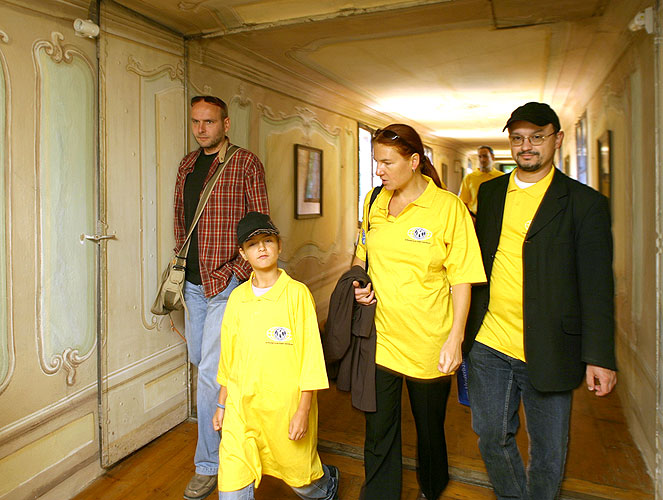 Besuch der Partner und Leuten mit Behinderungen von Oberösterreich, Tag mit Handicap - Tag ohne Barrieren, 9. und 10. September 2006, Foto: © 2006 Lubor Mrázek