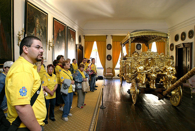 Návštěva partnerů a handicapovaných z Horního Rakouska, Den s handicapem - Den bez bariér, 9. a 10. září 2006, foto: © 2006 Lubor Mrázek