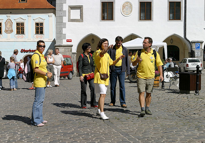 Besuch der Partner und Leuten mit Behinderungen von Oberösterreich, Tag mit Handicap - Tag ohne Barrieren, 9. und 10. September 2006, Foto: © 2006 Lubor Mrázek