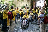 Besuch der Partner und Leuten mit Behinderungen von Oberösterreich, Tag mit Handicap - Tag ohne Barrieren, 9. und 10. September 2006, Foto: © 2006 Lubor Mrázek 