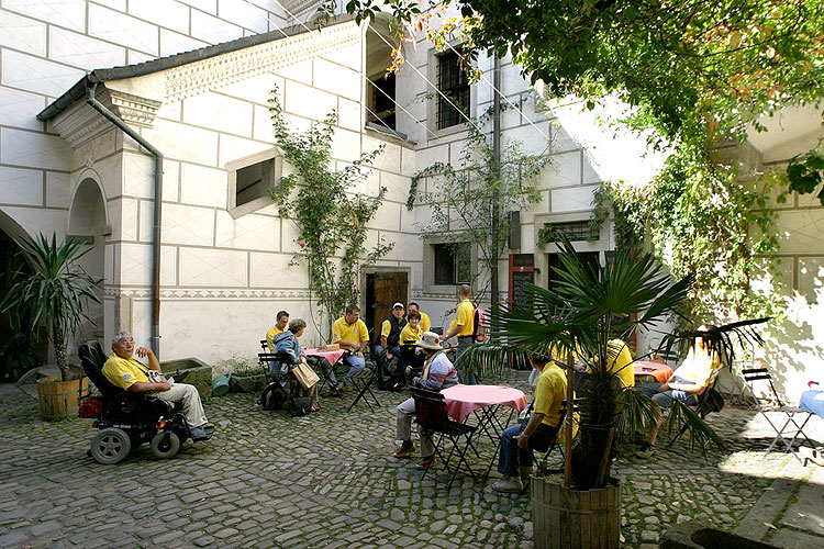 Besuch der Partner und Leuten mit Behinderungen von Oberösterreich, Tag mit Handicap - Tag ohne Barrieren, 9. und 10. September 2006, Foto: © 2006 Lubor Mrázek