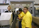 Besuch der Partner und Leuten mit Behinderungen von Oberösterreich, Tag mit Handicap - Tag ohne Barrieren, 9. und 10. September 2006, Foto: © 2006 Lubor Mrázek 