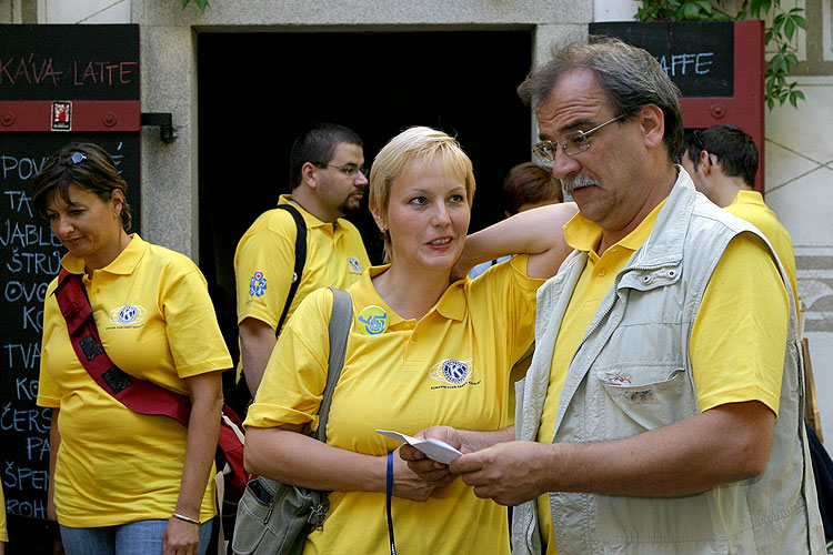 Organisation der Veranstaltung, Tag mit Handicap - Tag ohne Barrieren, 9. und 10. September 2006, Foto: © 2006 Lubor Mrázek