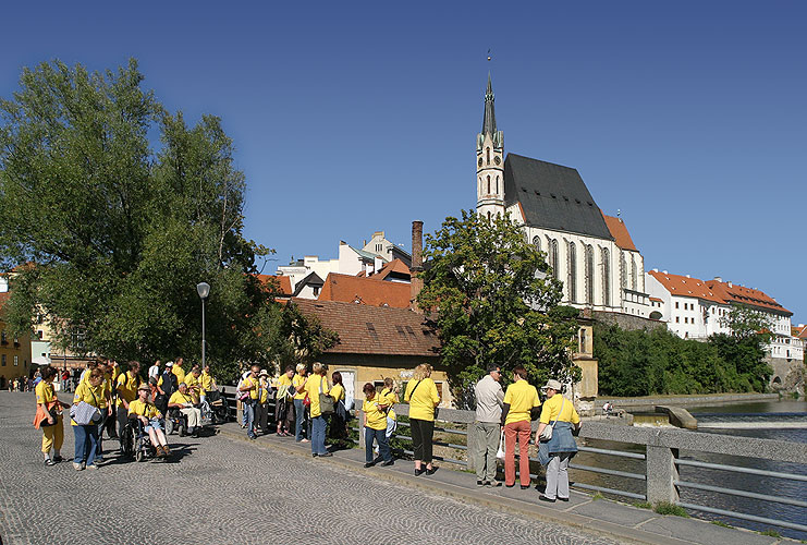 Besuch der Partner und Leuten mit Behinderungen von Oberösterreich, Tag mit Handicap - Tag ohne Barrieren, 9. und 10. September 2006, Foto: © 2006 Lubor Mrázek