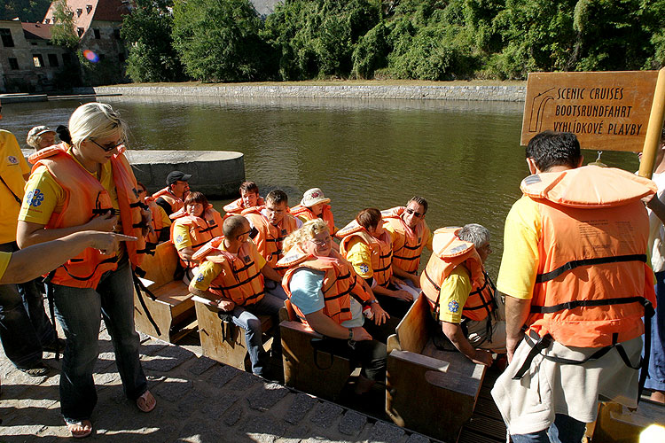 Návštěva partnerů a handicapovaných z Horního Rakouska, Den s handicapem - Den bez bariér, 9. a 10. září 2006, foto: © 2006 Lubor Mrázek