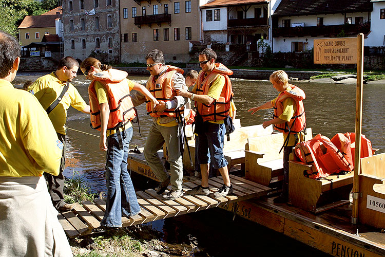 Návštěva partnerů a handicapovaných z Horního Rakouska, Den s handicapem - Den bez bariér, 9. a 10. září 2006, foto: © 2006 Lubor Mrázek