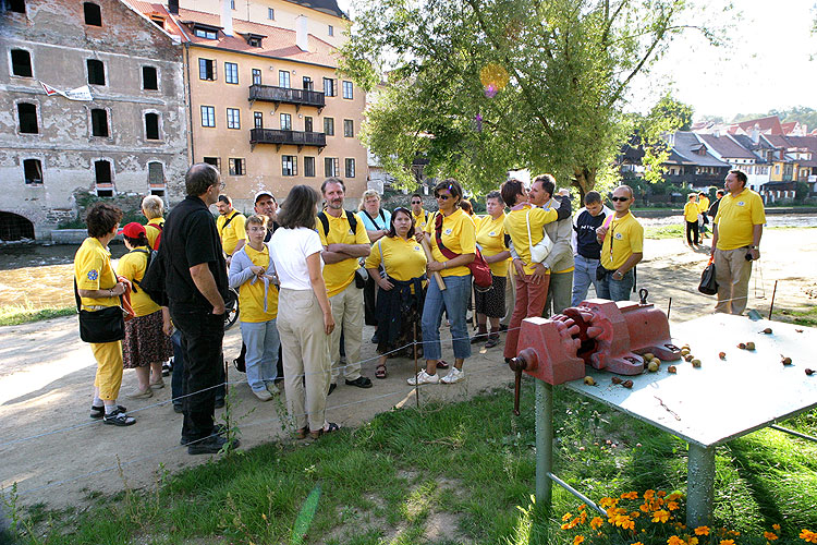 Návštěva partnerů a handicapovaných z Horního Rakouska, Den s handicapem - Den bez bariér, 9. a 10. září 2006, foto: © 2006 Lubor Mrázek