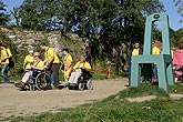 Besuch der Partner und Leuten mit Behinderungen von Oberösterreich, Tag mit Handicap - Tag ohne Barrieren, 9. und 10. September 2006, Foto: © 2006 Lubor Mrázek 