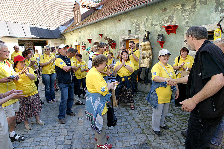 Návštěva partnerů a handicapovaných z Horního Rakouska, Den s handicapem - Den bez bariér, 9. a 10. září 2006, foto: © 2006 Lubor Mrázek