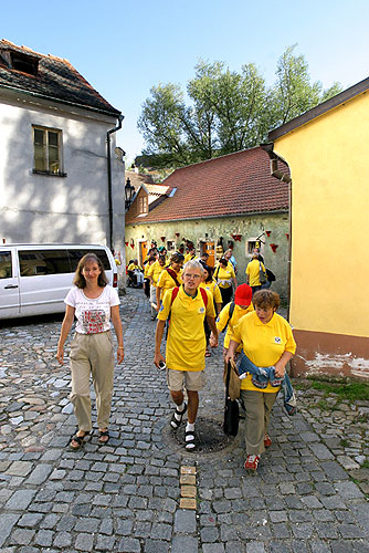 Besuch der Partner und Leuten mit Behinderungen von Oberösterreich, Tag mit Handicap - Tag ohne Barrieren, 9. und 10. September 2006, Foto: © 2006 Lubor Mrázek