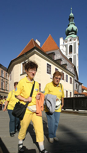 Besuch der Partner und Leuten mit Behinderungen von Oberösterreich, Tag mit Handicap - Tag ohne Barrieren, 9. und 10. September 2006, Foto: © 2006 Lubor Mrázek