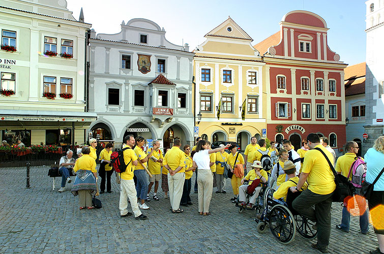 Návštěva partnerů a handicapovaných z Horního Rakouska, Den s handicapem - Den bez bariér, 9. a 10. září 2006, foto: © 2006 Lubor Mrázek