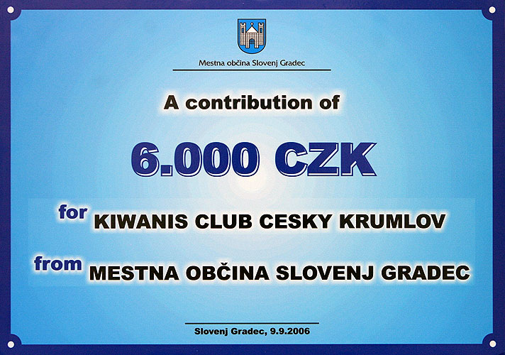 Setkání partnerských měst Hauzenberg, Vöcklabruck, Slovenj Gradec a Český Krumlov, Den s handicapem - Den bez bariér, 9. a 10. září 2006, foto: © 2006 Lubor Mrázek