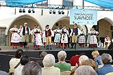 Schau der Kinderfolkloreensembles, St.-Wenzels-Fest in Český Krumlov, 28.9. - 1.10.2006, Foto: © Lubor Mrázek 