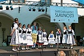 Schau der Kinderfolkloreensembles, St.-Wenzels-Fest in Český Krumlov, 28.9. - 1.10.2006, Foto: © Lubor Mrázek 