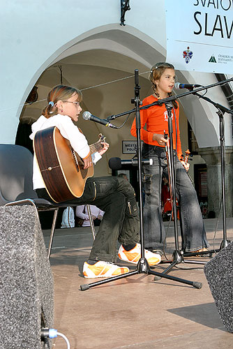 Star Turn concert - featuring the winners of this year's Children's 'Porta', Saint Wenceslas Celebrations in Český Krumlov, 28th September - 1st October 2006, photo: © Lubor Mrázek