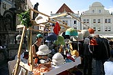 Saint Wenceslas market - Svornosti Town Square, Saint Wenceslas Celebrations in Český Krumlov, 28th September - 1st October 2006, photo: © Lubor Mrázek 