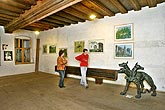 R.galerie, Dlouhá-Gasse, St.-Wenzels-Nacht der geöffneten Museen und Galerien, St.-Wenzels-Fest in Český Krumlov, 28.9. - 1.10.2006, Foto: © Lubor Mrázek 