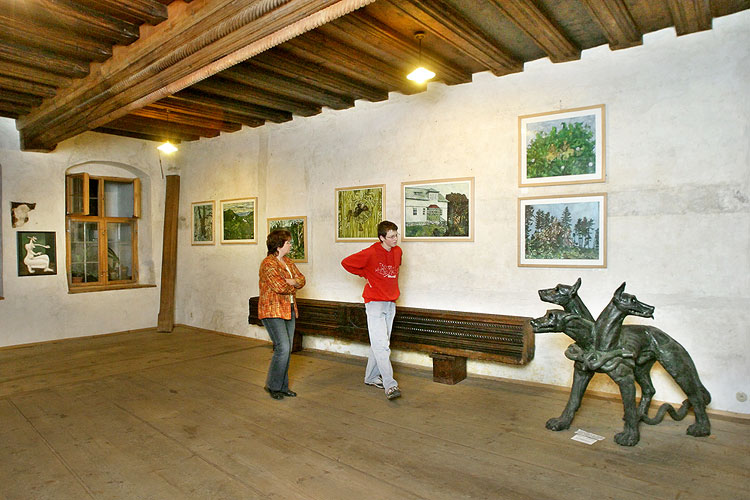 R.galerie, Dlouhá-Gasse, St.-Wenzels-Nacht der geöffneten Museen und Galerien, St.-Wenzels-Fest in Český Krumlov, 28.9. - 1.10.2006, Foto: © Lubor Mrázek