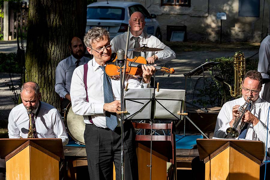 Jazzband der Schwarzenberger Garde, 28.6.2020, Kammermusikfestival Český Krumlov - 34. Jahrgang