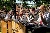 Jazzband der Schwarzenberger Garde, 28.6.2020, Kammermusikfestival Český Krumlov - 34. Jahrgang, Foto: Lubor Mrázek