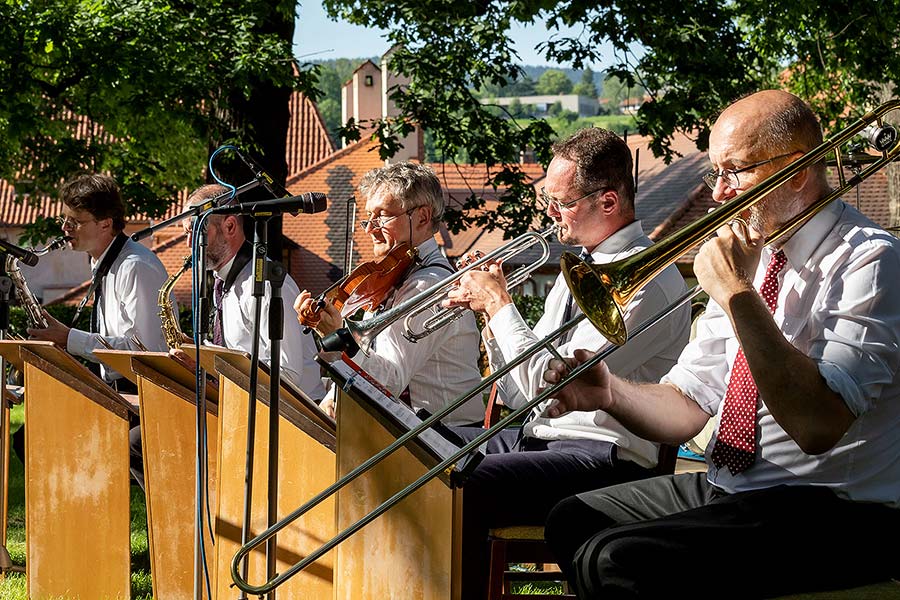 Jazzband Schwarzenberské gardy, 28.6.2020, Festival komorní hudby Český Krumlov - 34. ročník