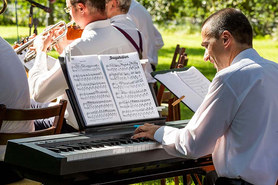 Jazzband Schwarzenberské gardy, 28.6.2020, Festival komorní hudby Český Krumlov - 34. ročník