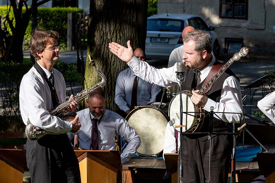 Jazzband der Schwarzenberger Garde, 28.6.2020, Kammermusikfestival Český Krumlov - 34. Jahrgang