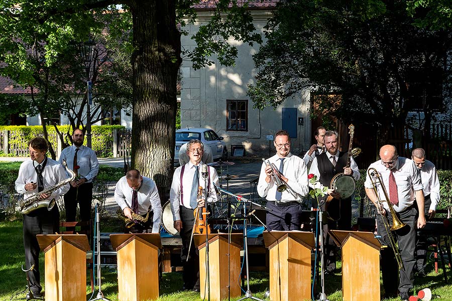 Jazzband Schwarzenberské gardy, 28.6.2020, Festival komorní hudby Český Krumlov - 34. ročník