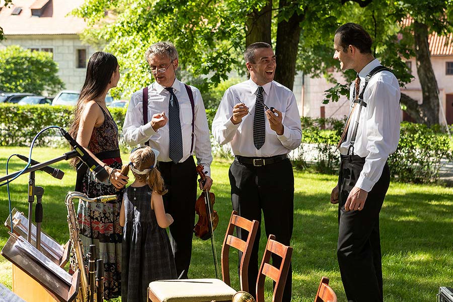 Jazzband der Schwarzenberger Garde, 28.6.2020, Kammermusikfestival Český Krumlov - 34. Jahrgang