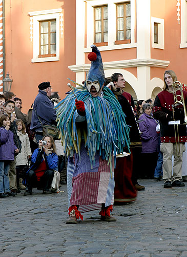 Masopustní průvod v Českém Krumlově, foto: © 2007 Lubor Mrázek