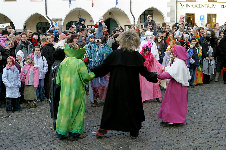 Masopustní průvod v Českém Krumlově, foto: © 2007 Lubor Mrázek