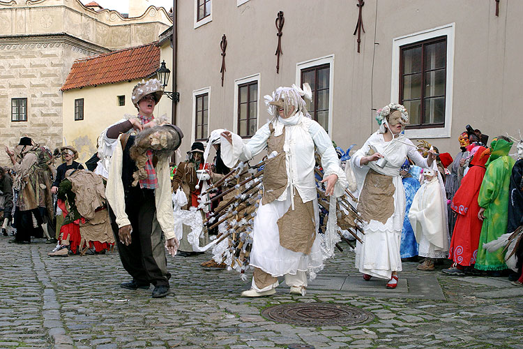 Masopustní průvod v Českém Krumlově, foto: © 2007 Lubor Mrázek