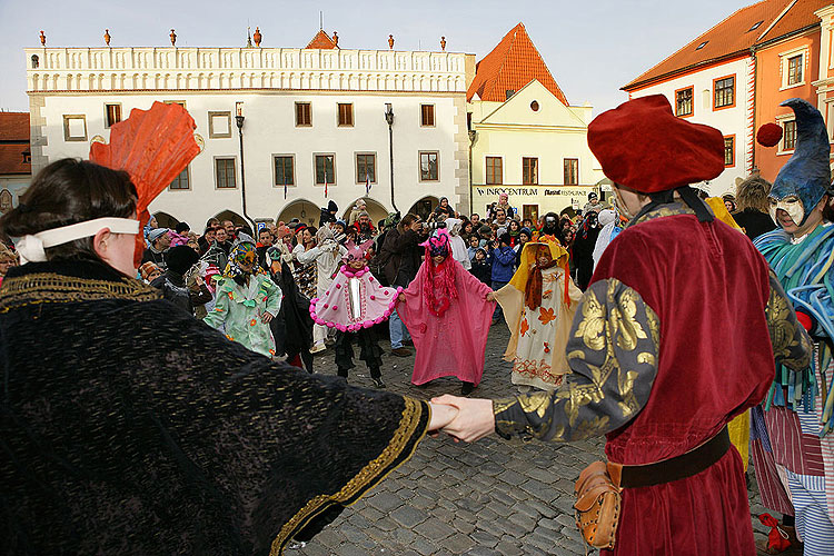 Masopustní průvod v Českém Krumlově, foto: © 2007 Libor Sváček